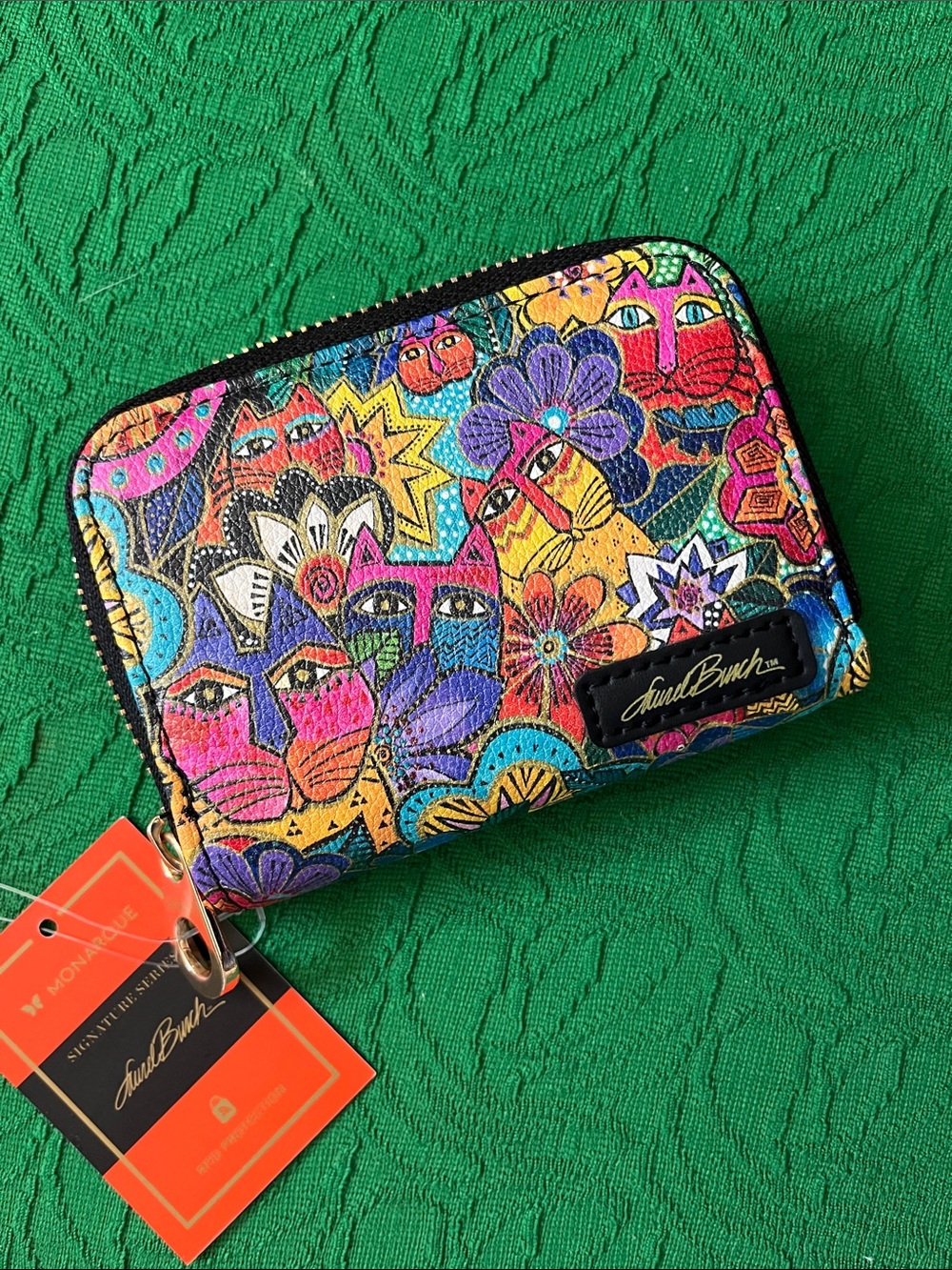 Monarque Laurel Burch "Laurel's Garden" wallet